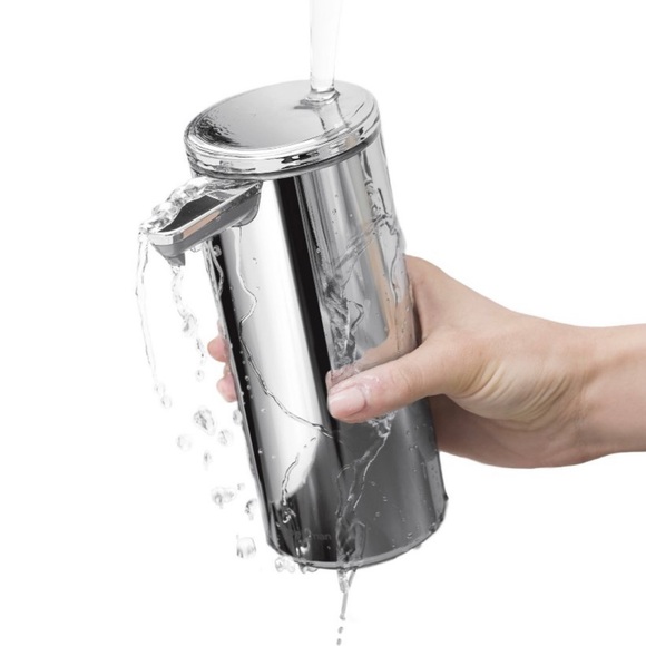 Simplehuman 9oz Rechargeable Stainless Steel Sensor Pump, Polished Silver - Picture 5 of 6